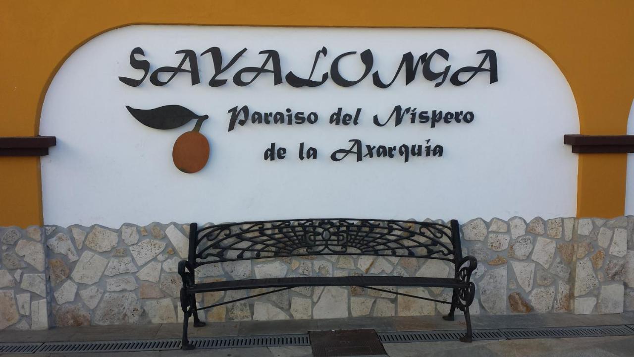 Villa Perla Blanca Sayalonga Bagian luar foto