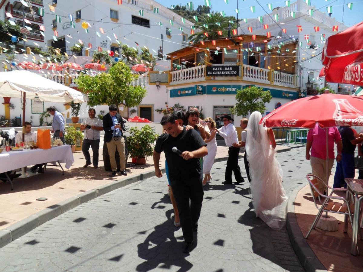 Villa Perla Blanca Sayalonga Bagian luar foto